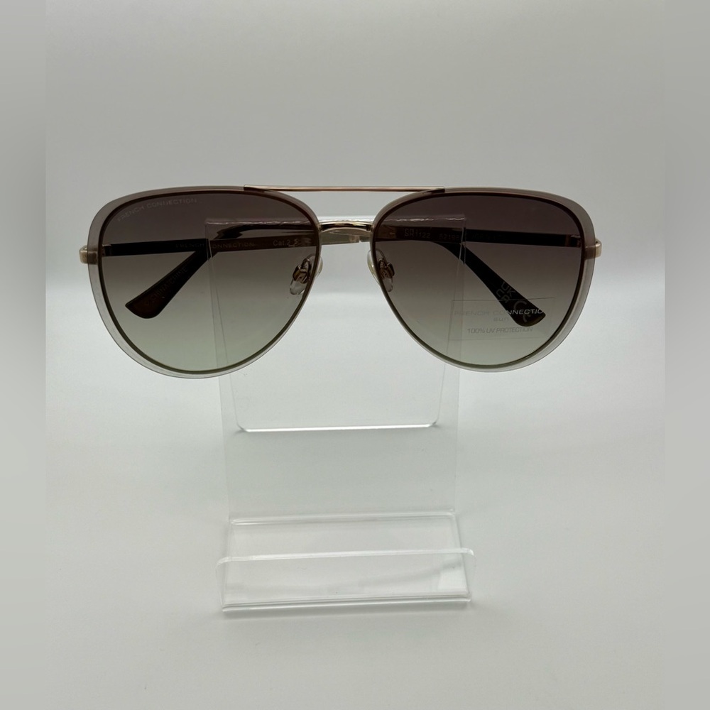 NWT FRENCH CONNECTION Aviator Sunglasses, Fashionable Classic Accessory Women
